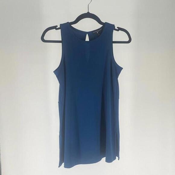Banana Republic Tops - Banana Republic Sleeveless Blue Tunic Top